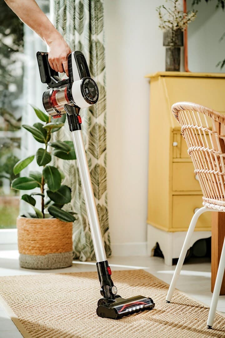Adler AD 7048 Επαναφορτιζόμενη Σκούπα 2 σε 1 Stick & Χειρός 22.2V Λευκή 6