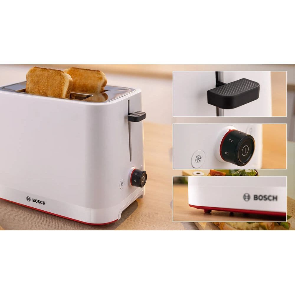 Bosch MyMoment TAT3M121 Φρυγανιέρα 2 Θέσεων 950W Λευκή 3
