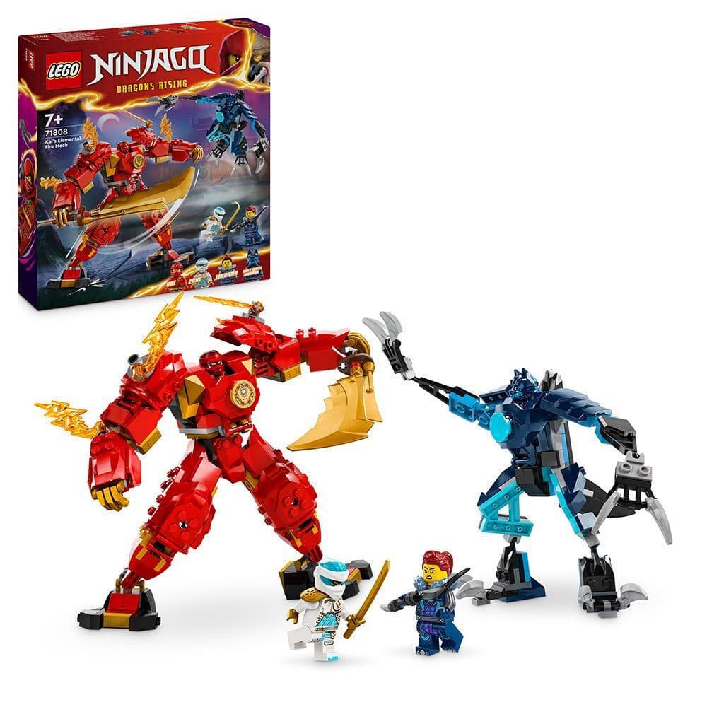 LEGO Ninjago Kai's Elemental Fire Mech για 7+ Ετών 322τμχ 71808 4
