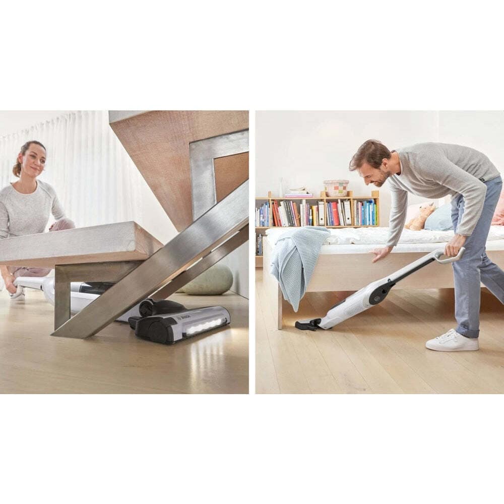 Bosch Επαναφορτιζόμενη Σκούπα 2 σε 1 Stick & Χειρός 25.2V Ασημί BBH3ALL28 6