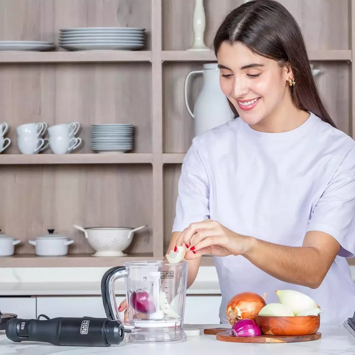 Black & Decker Ραβδομπλέντερ με Ανοξείδωτη Ράβδο 1500W Μαύρο BXHBA1501E 10