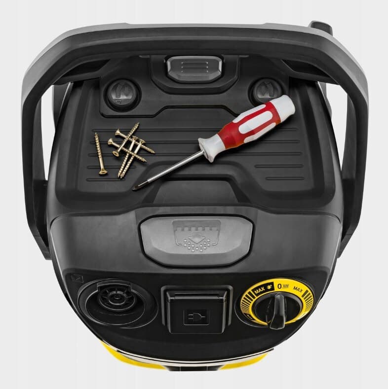 Karcher KWD 6 P V-25/6/22 Σκούπα Υγρών / Στερεών 2000W με Πλαστικό Κάδο 25lt 7