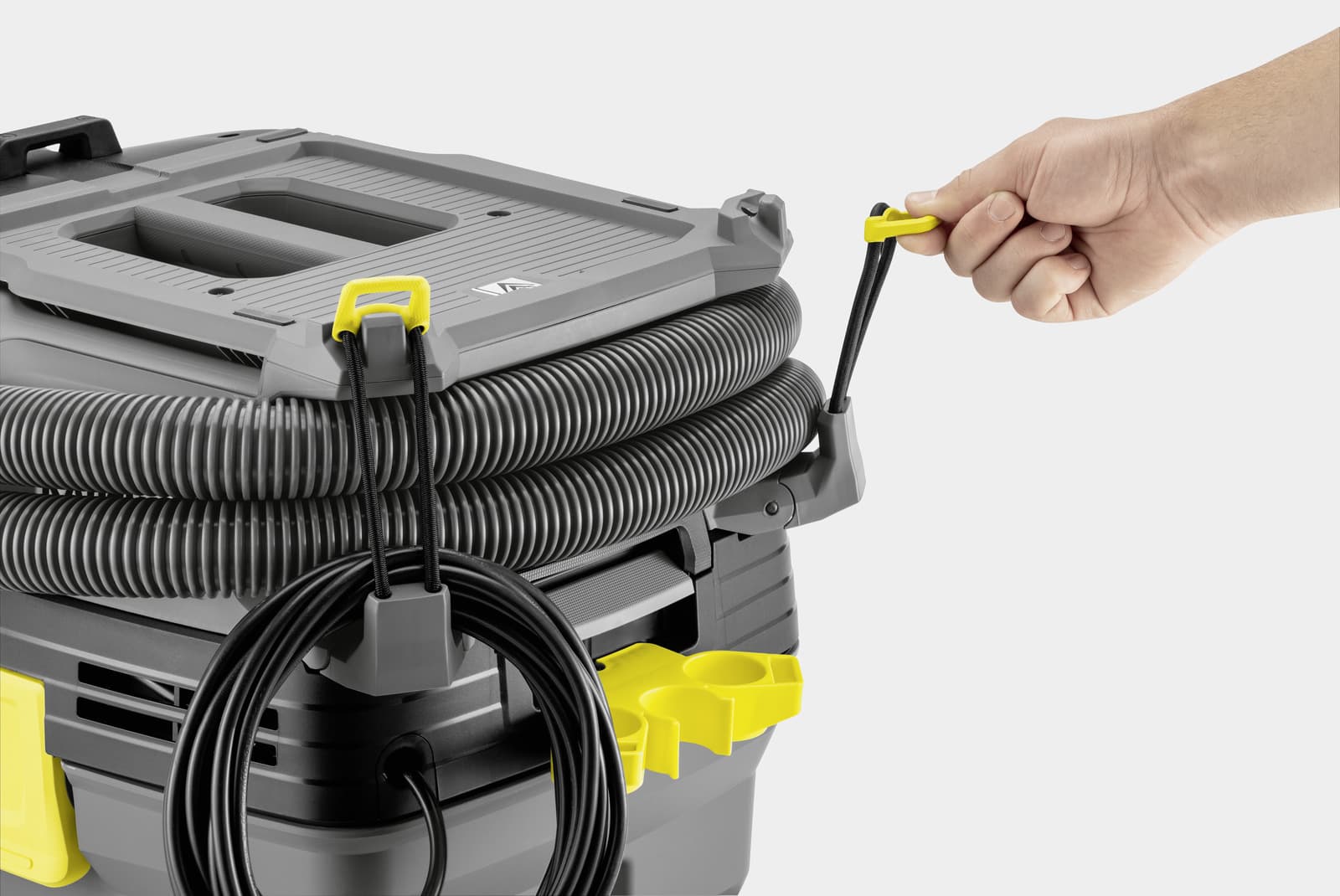Karcher NT 30/1 Ap L Σκούπα Υγρών / Στερεών 1380W με Πλαστικό Κάδο 30lt 5