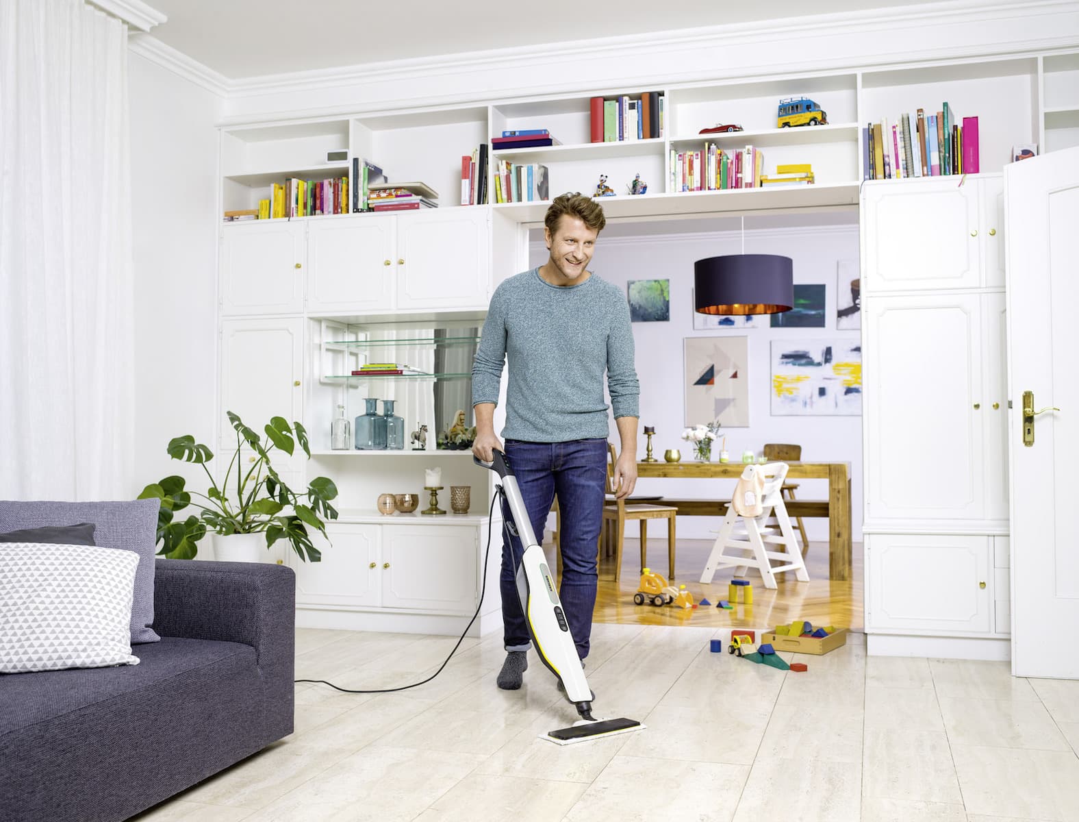 Karcher SC 3 Upright 1.513-530.0 Ατμοκαθαριστής με Κοντάρι 4