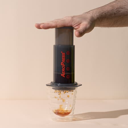 Aeropress Original Καφετιέρα Φίλτρου Χειρός Πλαστική Μαύρη 250ml 5