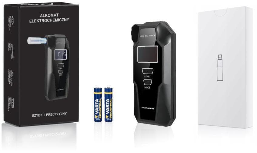Alcoalert Handy Breathalyzer Ψηφιακός Μετρητής Αλκοόλ 8