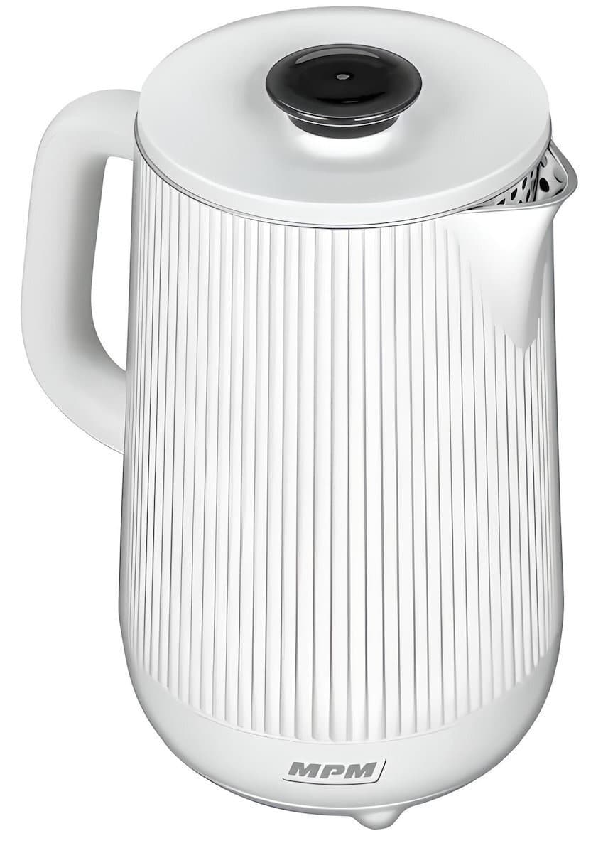MPM Βραστήρας 1.5lt 1800W Λευκός MCZ-115 3