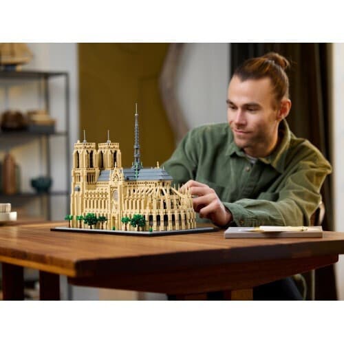 LEGO Architecture Notre-Dame De Paris για 18+ Ετών 4383τμχ 21061 12