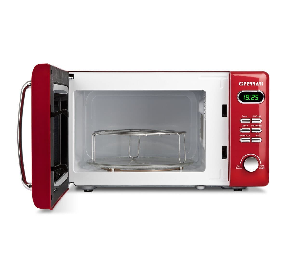 G3Ferrari G10155 Φούρνος Μικροκυμάτων με Grill 20lt Κόκκινος 5
