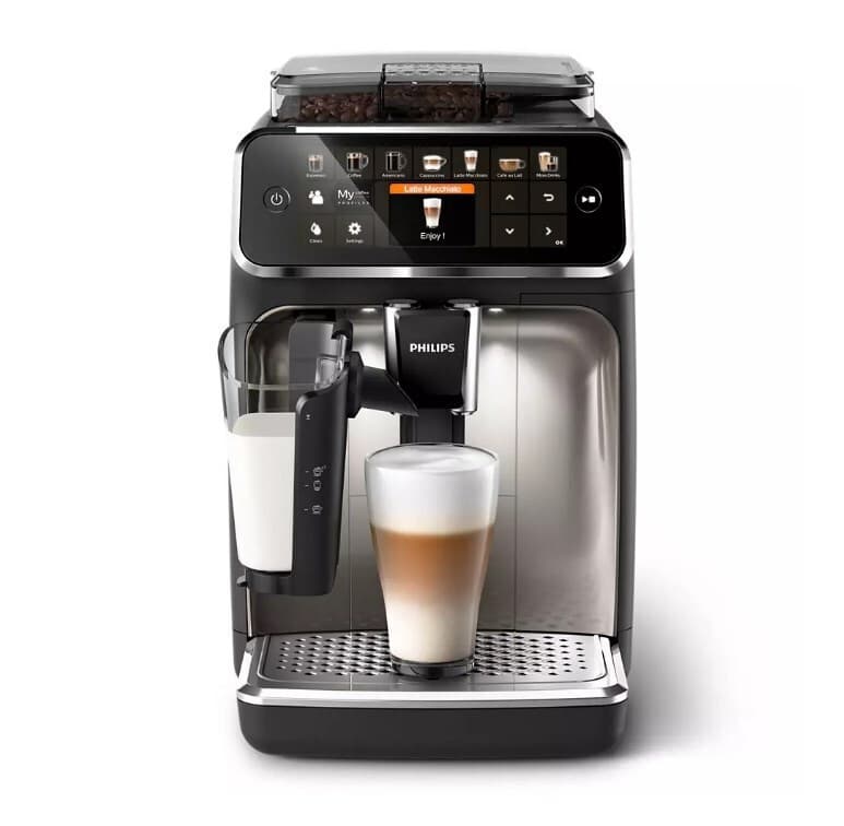 Philips Series 5500 Αυτόματη Μηχανή Espresso 1500W Πίεσης 15bar με Μύλο Άλεσης Μαύρη EP5547/90 5