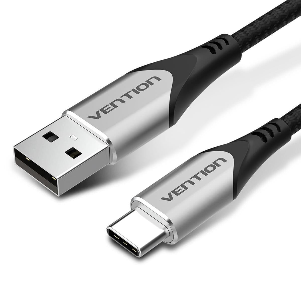 Vention USB 2.0 Cable USB-C male - USB-A 60W Γκρι 1m CODHF