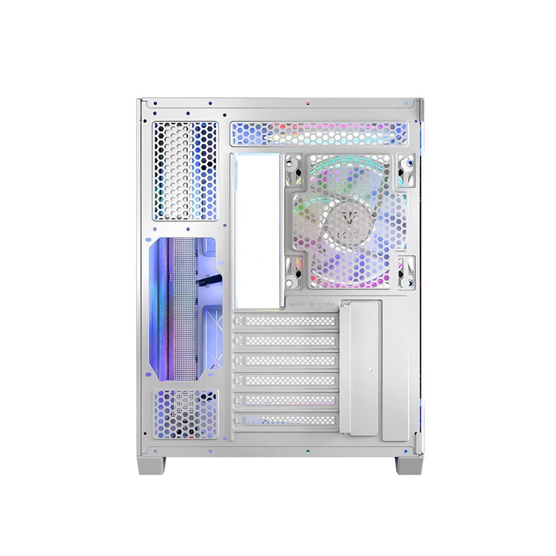 Modecom Panorama ARGB 3F Gaming Midi Tower Κουτί Υπολογιστή με Πλαϊνό Παράθυρο Λευκό 15