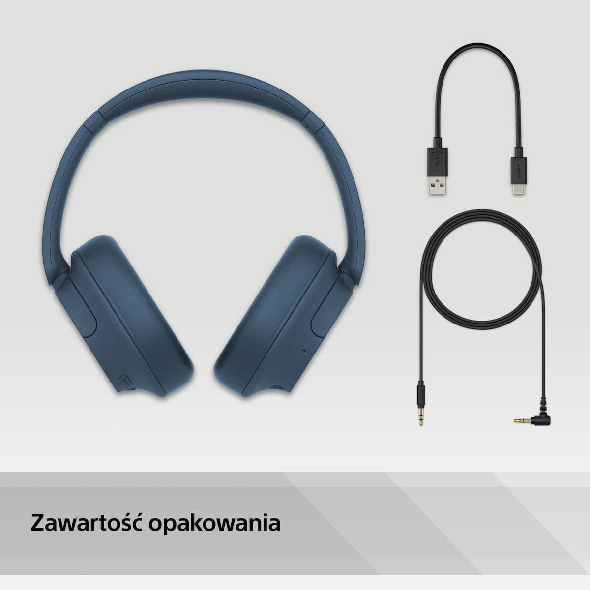 Sony WH-CH720N Ασύρματα / Ενσύρματα Over Ear Ακουστικά με 35 ώρες Λειτουργίας και Quick Charge Μπλε 9