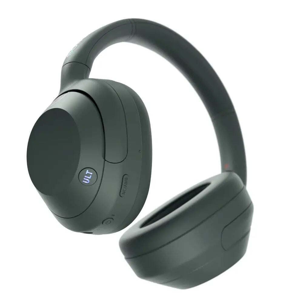 Sony ULT WEAR Ασύρματα / Ενσύρματα Over Ear Ακουστικά με 30 ώρες Λειτουργίας και Quick Charge Γκρι
