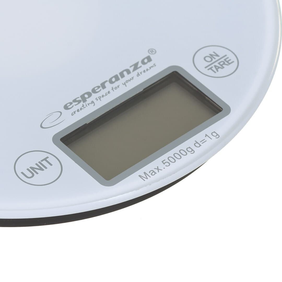 Esperanza Mango Ψηφιακή Ζυγαριά Κουζίνας έως 5kg White EKS003W 5