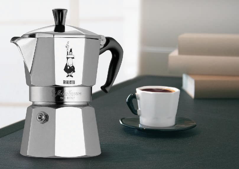 Bialetti Μπρίκι Espresso 9cups Ασημί 0001165/X4 4