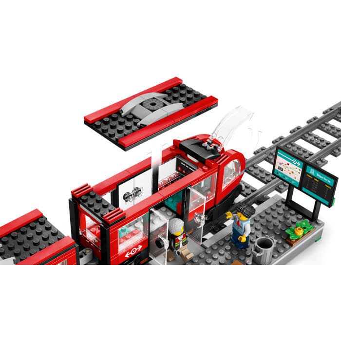 LEGO City Downtown Streetcar and Station για 7+ Ετών 811τμχ 60423 2
