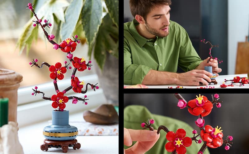 LEGO Botanical Collection Plum Blossom Set για 18+ Ετών 327τμχ 10369 3