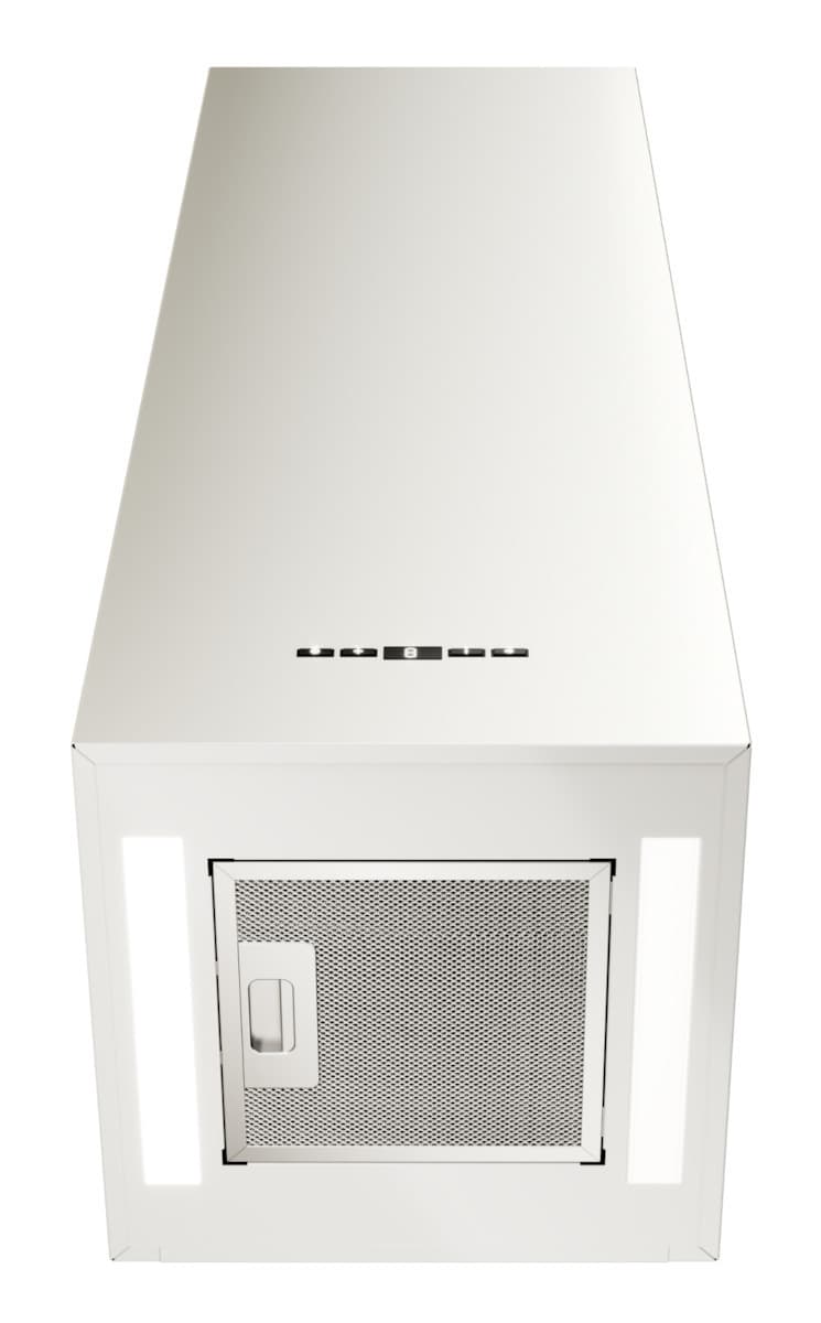 Maan Ponza W 830 Απορροφητήρας Νησίδα 30cm Λευκός 5