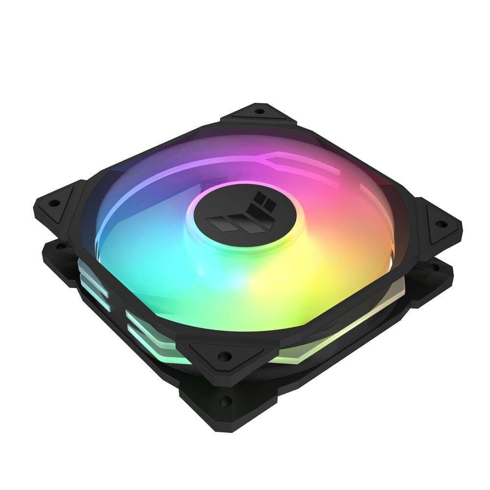 Asus TUF Gaming TR120 Reverse Blade Case Fan (2000rpm / 76.3cfm) με ARGB Φωτισμό και Σύνδεση 4-Pin PWM 3τμχ 4