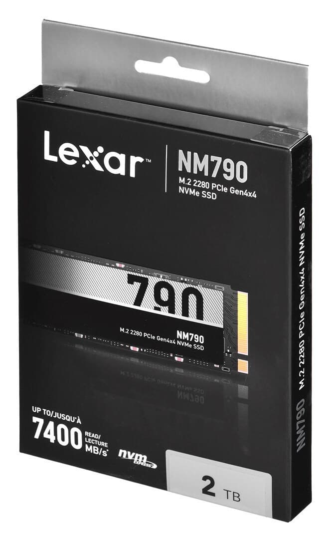 Lexar NM790 SSD 2TB τύπου M.2 με σύνδεση PCI Express 4.0 (PS5 Compatible) LNM790X002T-RNNNG 5