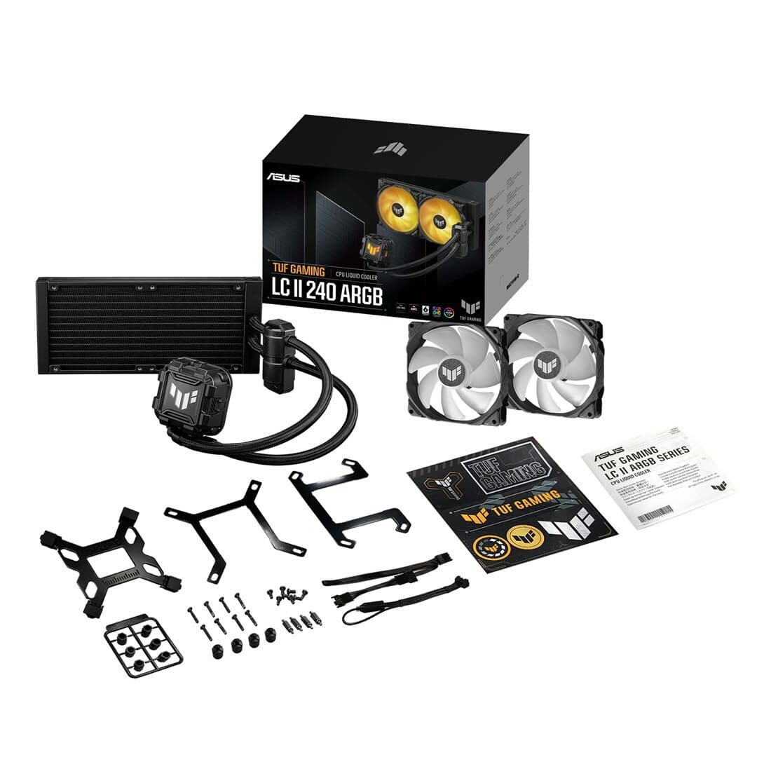 Asus TUF Gaming LC 240 II Υδρόψυξη AIO CPU με 2 Ανεμιστήρες 120mm και ARGB Φωτισμό 6