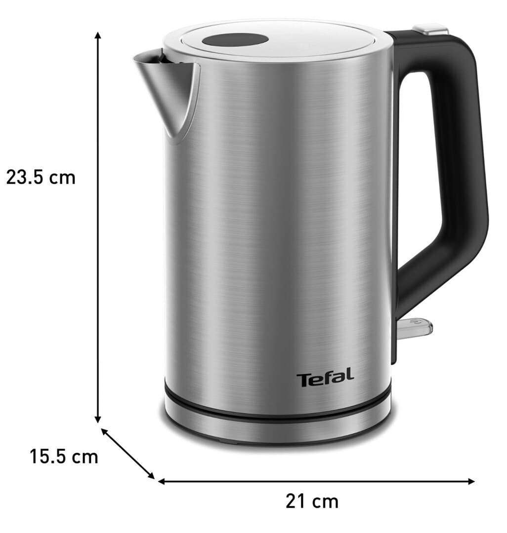Tefal Bronx Βραστήρας 1.7lt 2200W Ασημί 5