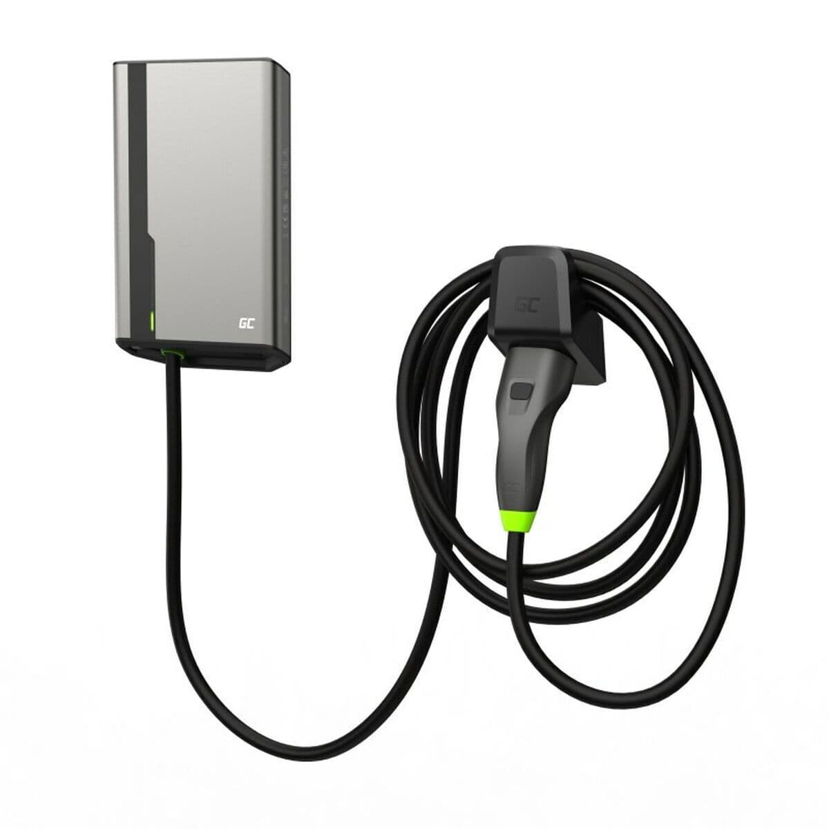 Green Cell Επιτοίχιος Μονοφασικός Φορτιστής 22kW με Ενσωματωμένο Καλώδιο 7.5m Type 2 (EVGC021A2275)
