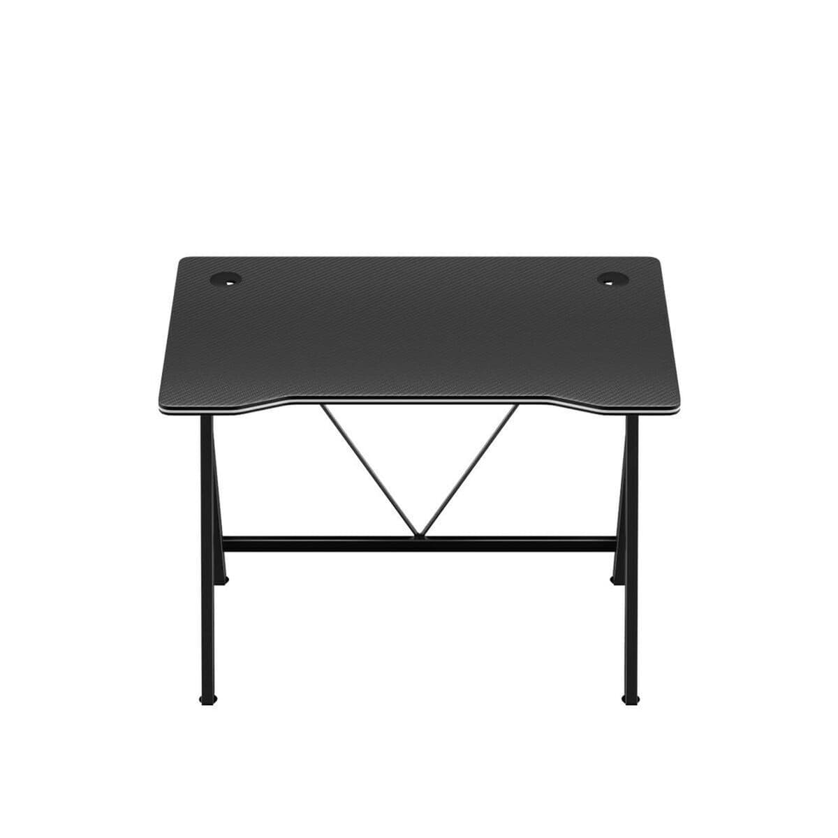 Γραφείο Gaming Hero 1.4 Ξύλινο Black με Μεταλλικά Πόδια 100x50x75εκ. 4