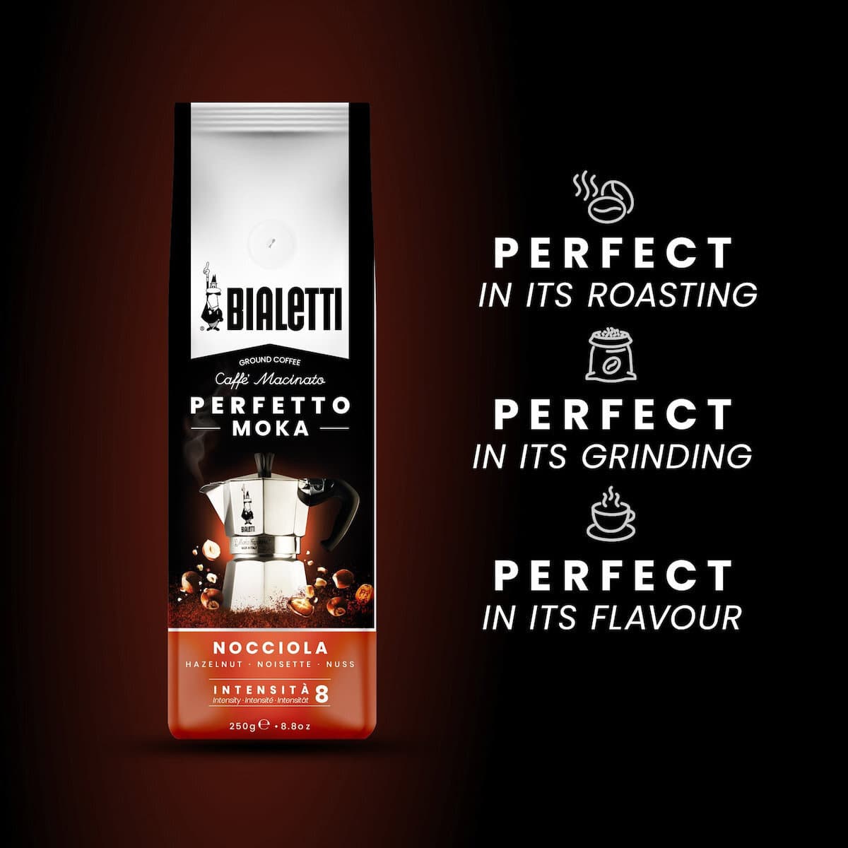 Bialetti Καφές Espresso Αλεσμένος 250gr KIHBLTKMI0009 2