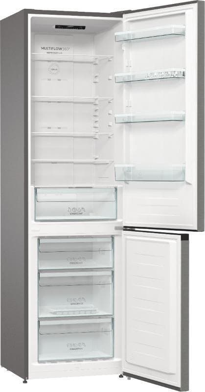 Gorenje Ψυγειοκαταψύκτης 331lt Total NoFrost Υ200xΠ60xΒ59.2εκ. Inox NRK6202EXL4 4