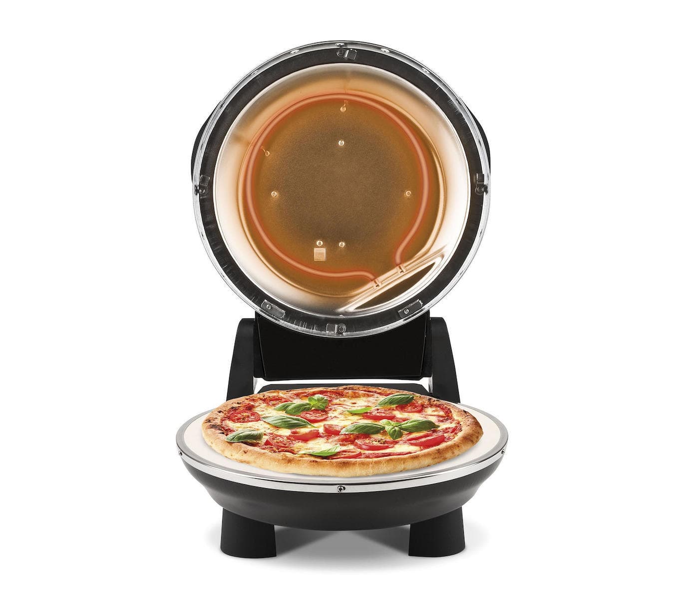 G3Ferrari Napoletana Pizza G10032 Παρασκευαστής Πίτσας 1200W Μαύρος 8
