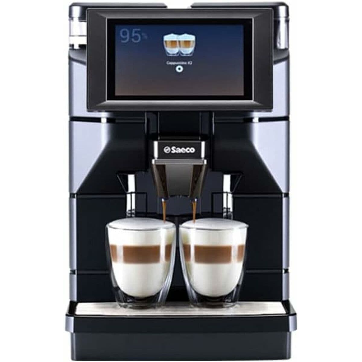 Saeco Magic M1 Αυτόματη Μηχανή Espresso 1900W Πίεσης 15bar με Μύλο Άλεσης Μαύρη 9J0450 4