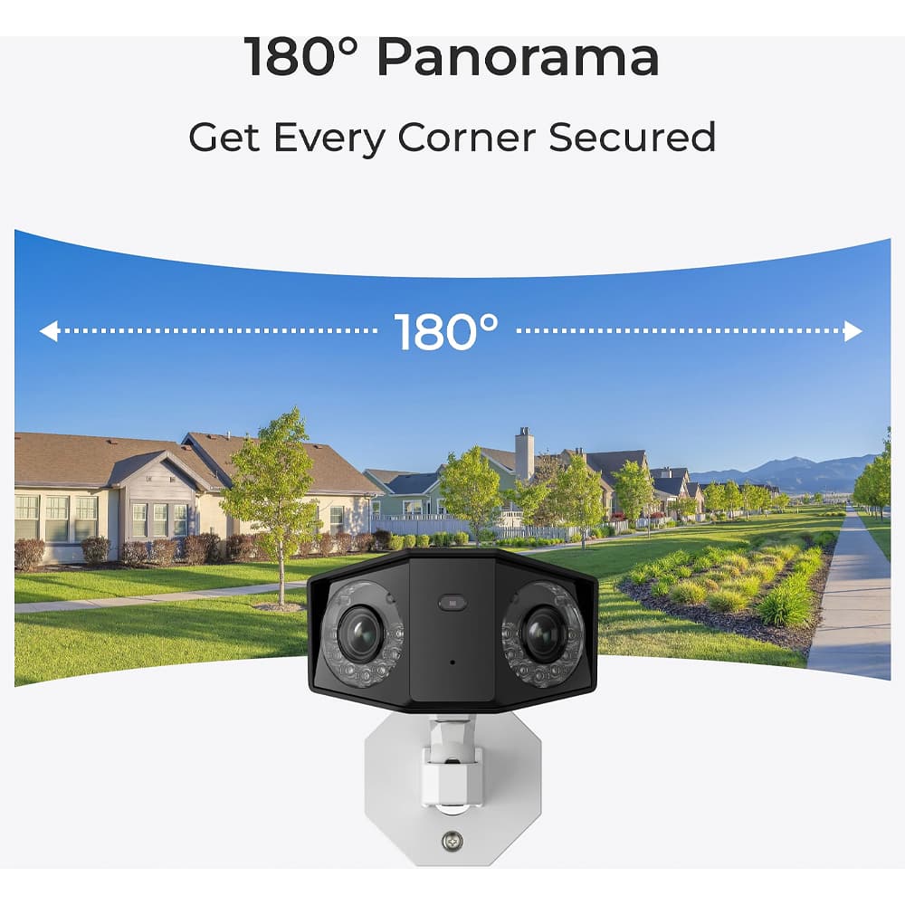 Reolink Duo Series IP Dual Κάμερα Παρακολούθησης 4K Αδιάβροχη με Αμφίδρομη Επικοινωνία 8