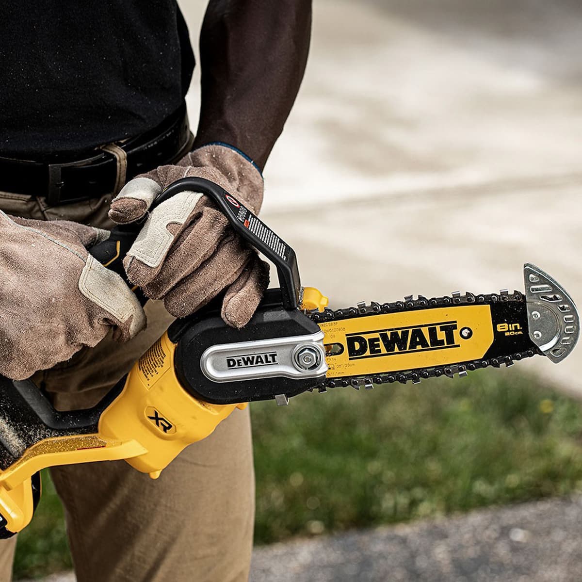 DEWALT Κλαδευτικό Αλυσοπρίονο Μπαταρίας Solo Brushless 18V 2.1kg με Λάμα 20cm DCMPS520N 4