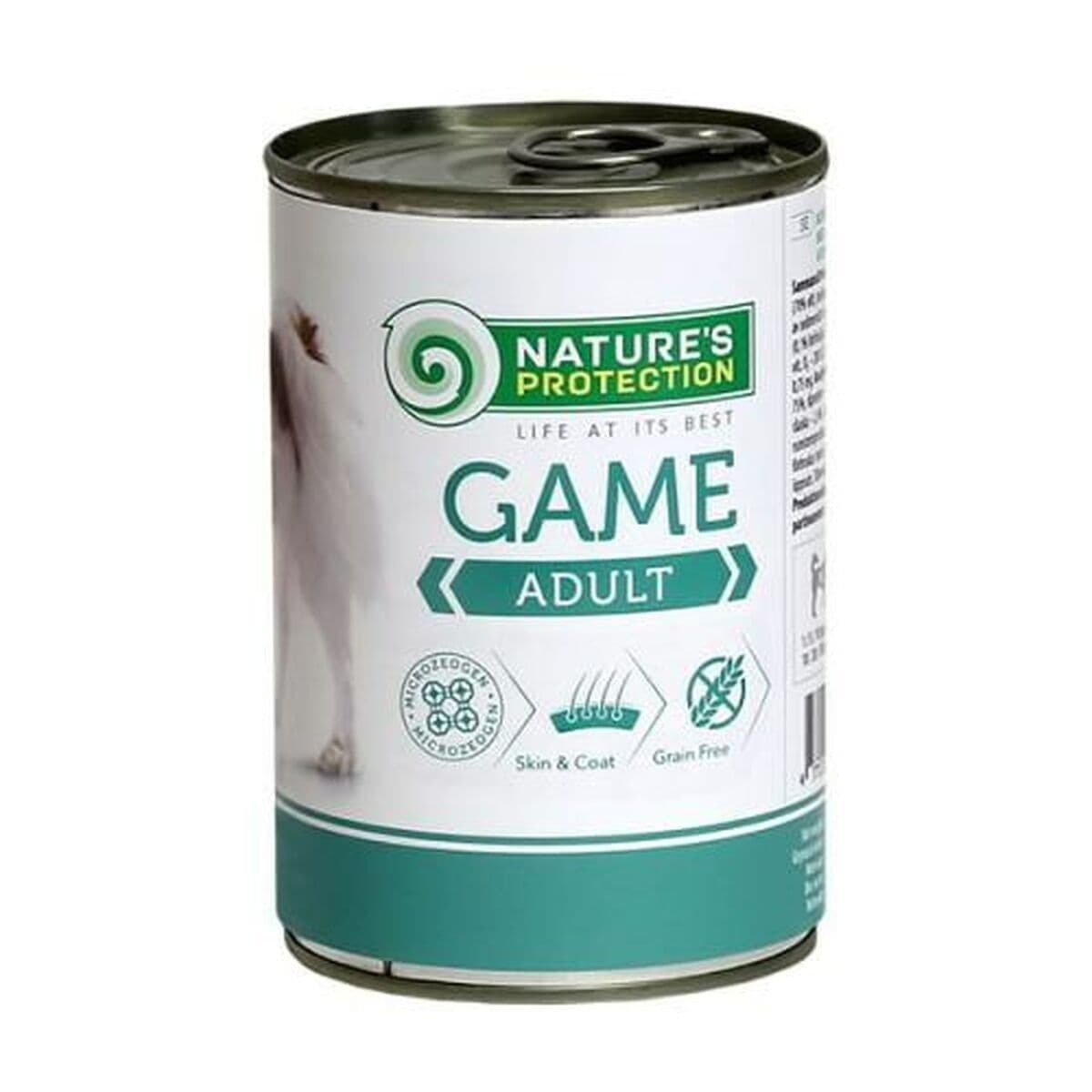 Nature's Protection Υγρή Τροφή Σκύλων σε Κονσέρβα με Ελάφι χωρίς Σιτηρά & Γλουτένη 400gr 2