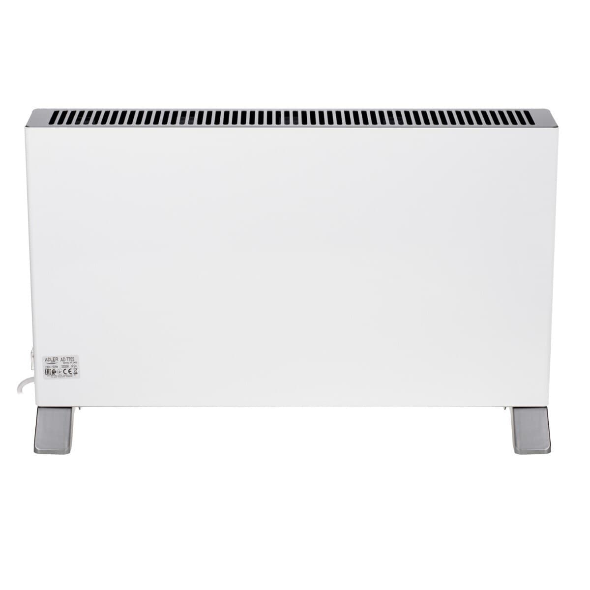 Adler AD 7752 Θερμοπομπός Δαπέδου 2000W με Ηλεκτρονικό Θερμοστάτη Λευκός 5