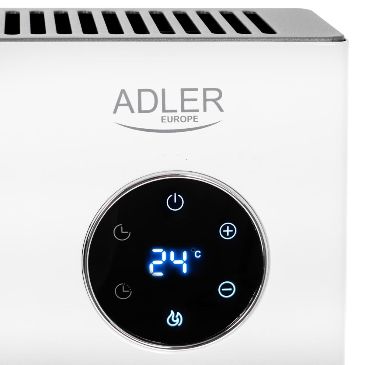 Adler AD 7752 Θερμοπομπός Δαπέδου 2000W με Ηλεκτρονικό Θερμοστάτη Λευκός 6