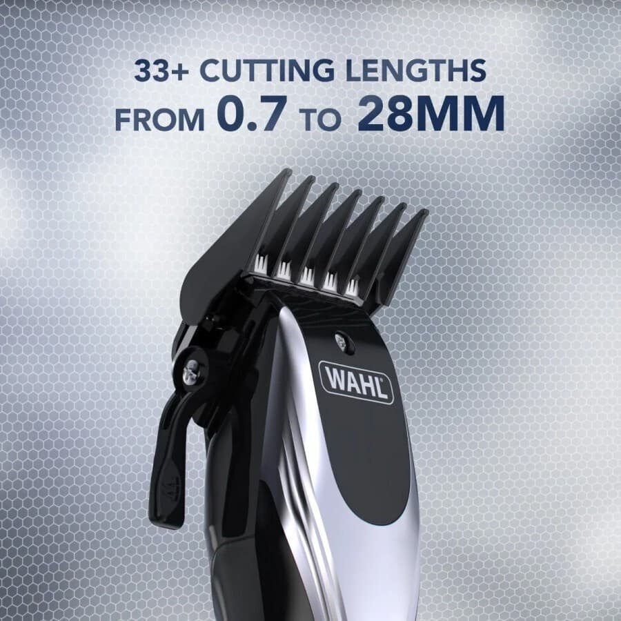Wahl Professional Rapid Clip Stainless Steel Επαναφορτιζόμενη Κουρευτική Μηχανή Μαύρη 09657-0460 3