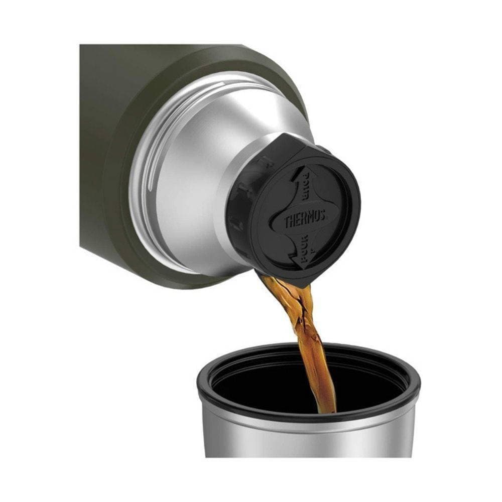 Thermos Μπουκάλι Θερμός Ανοξείδωτο / Πλαστικό 1.2lt Green TH-170028 3