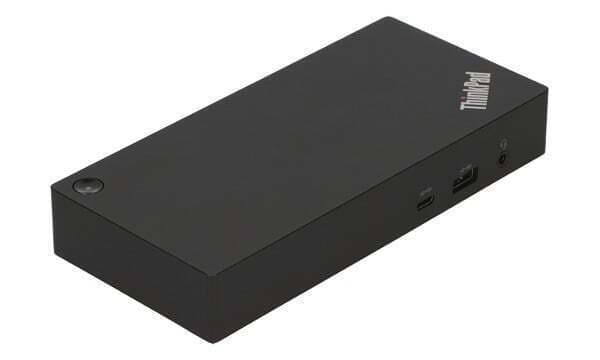 Lenovo ThinkPad Universal 90W USB-C Docking Station με HDMI/DisplayPort 4K PD Ethernet και σύνδεση 3 Οθονών Μαύρο 8