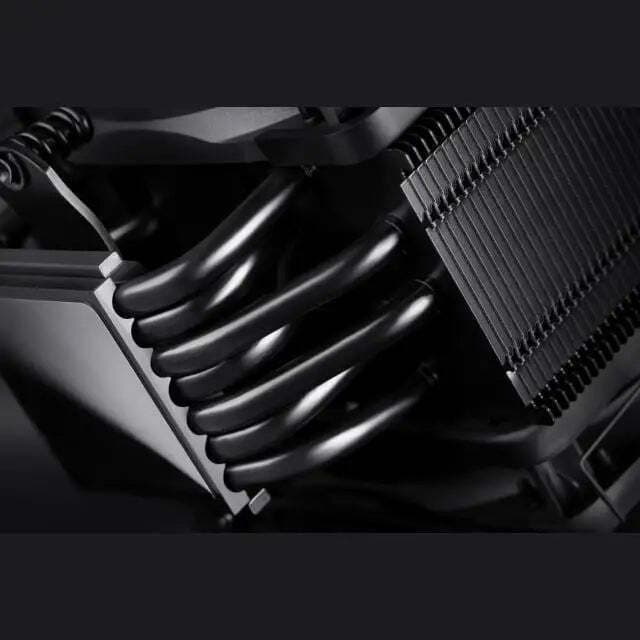 Noctua NH-U12A chromax.black Ψύκτρα Επεξεργαστή Διπλού Ανεμιστήρα για Socket AM4/AM5/1200/115x/1700 10