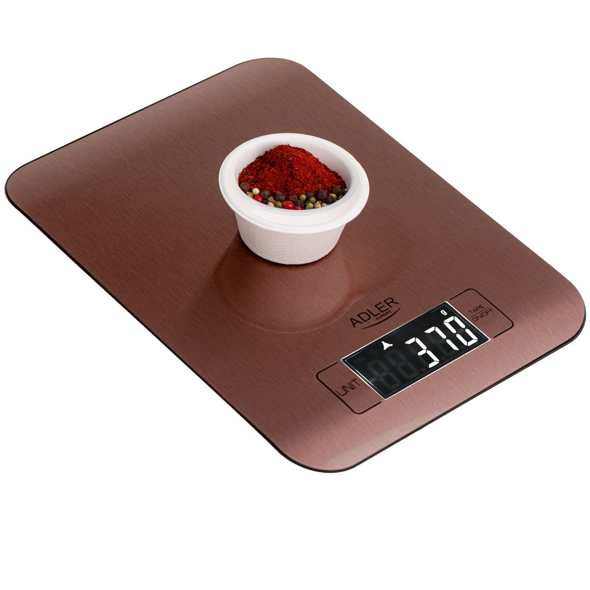 Adler Ψηφιακή Ζυγαριά Κουζίνας έως 5kg Ροζ AD 3183c 2