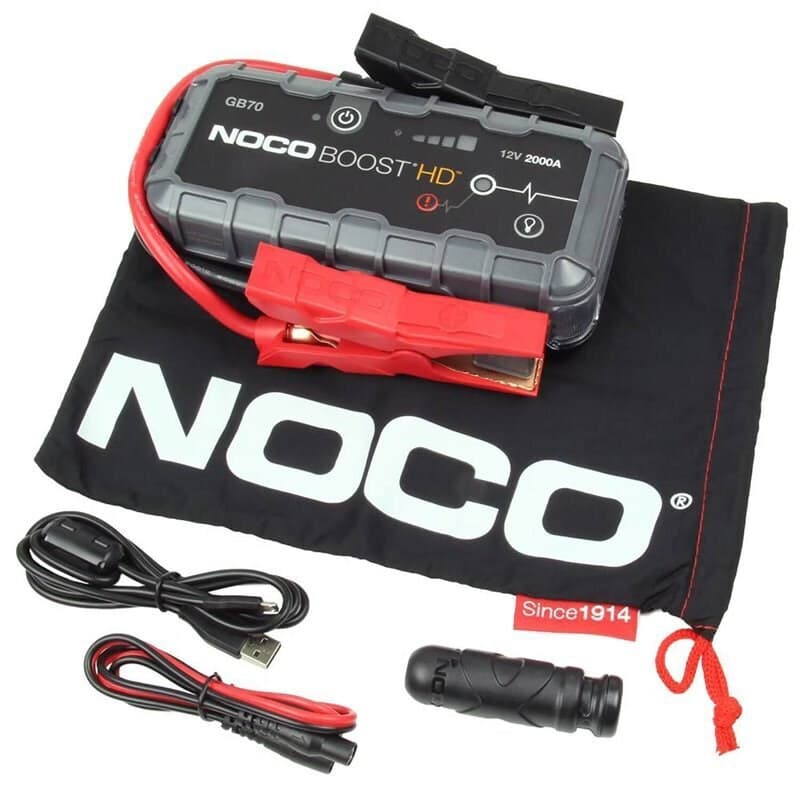 Noco Boost Gb70 Hd Ultrasafe Φορητός Εκκινητής Μπαταρίας Αυτοκινήτου & Μοτοσυκλέτας 2000A με Power Bank / USB 12V 0-46221-15005-6 6