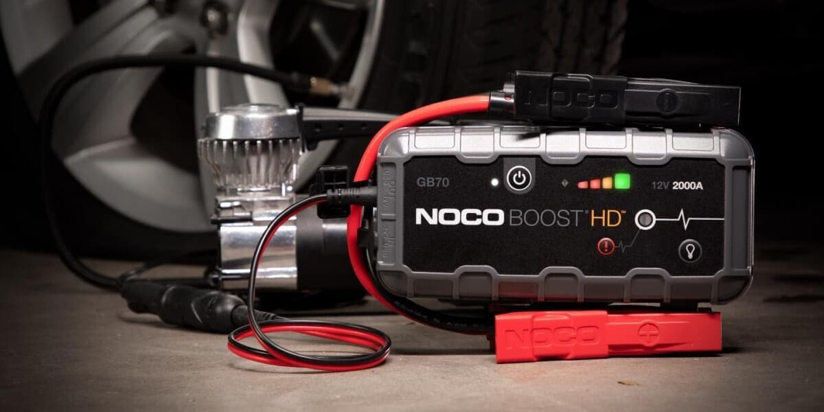 Noco Boost Gb70 Hd Ultrasafe Φορητός Εκκινητής Μπαταρίας Αυτοκινήτου & Μοτοσυκλέτας 2000A με Power Bank / USB 12V 0-46221-15005-6 5