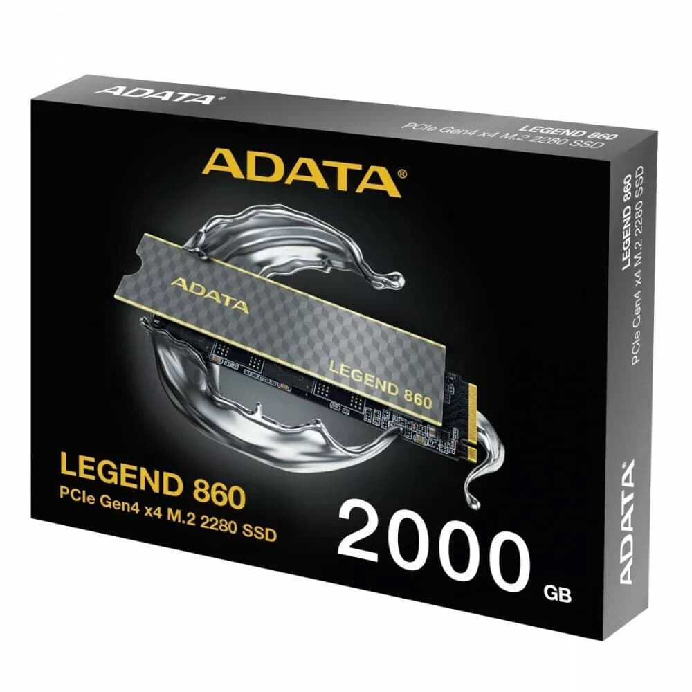Adata Legend 860 SSD 2TB τύπου M.2 με σύνδεση PCI Express 4.0 SLEG-860-2000GCS 2