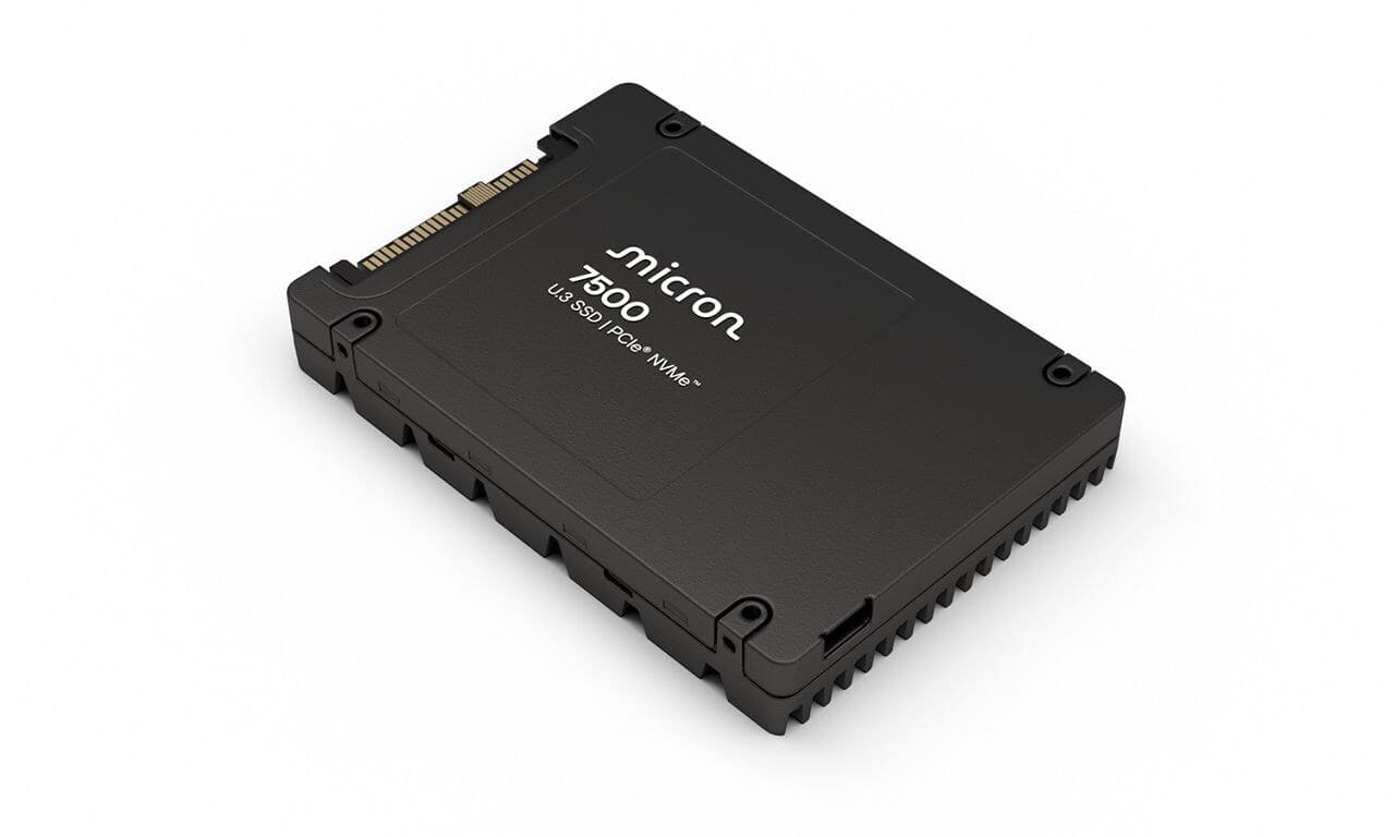 Micron 7500 Pro SSD 7.7TB τύπου 2.5'' με σύνδεση PCI Express 4.0 MTFDKCC7T6TGP-1BK1DABYYR 2