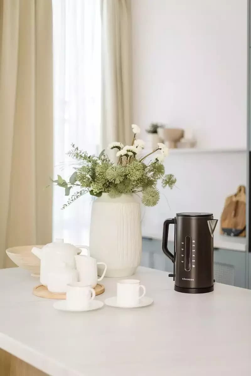 Kohersen Modern Βραστήρας 1.7lt 3000W Μαύρος 8