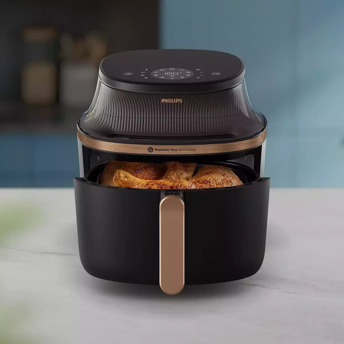 Philips 3000 Series Air Fryer 6.2lt Μαύρο 9