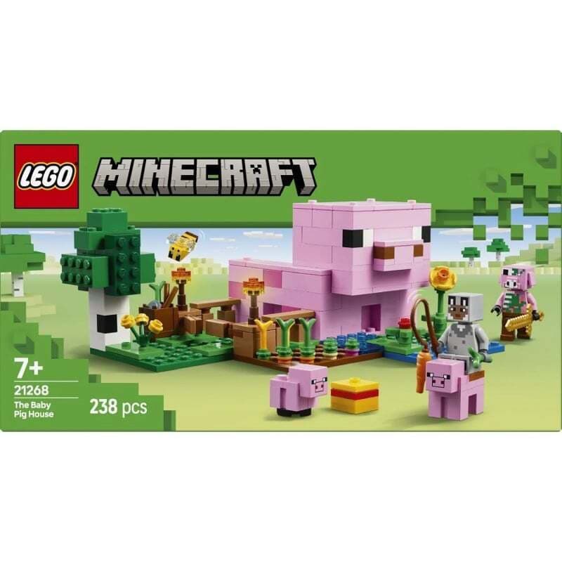 LEGO Minecraft The Baby Pig House για 7+ Ετών 238τμχ 21268 11